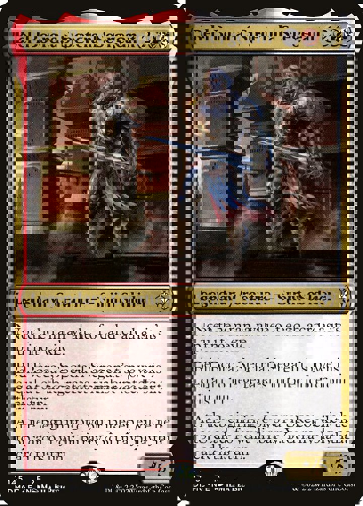 Bell Borca, Spectral Sergeant