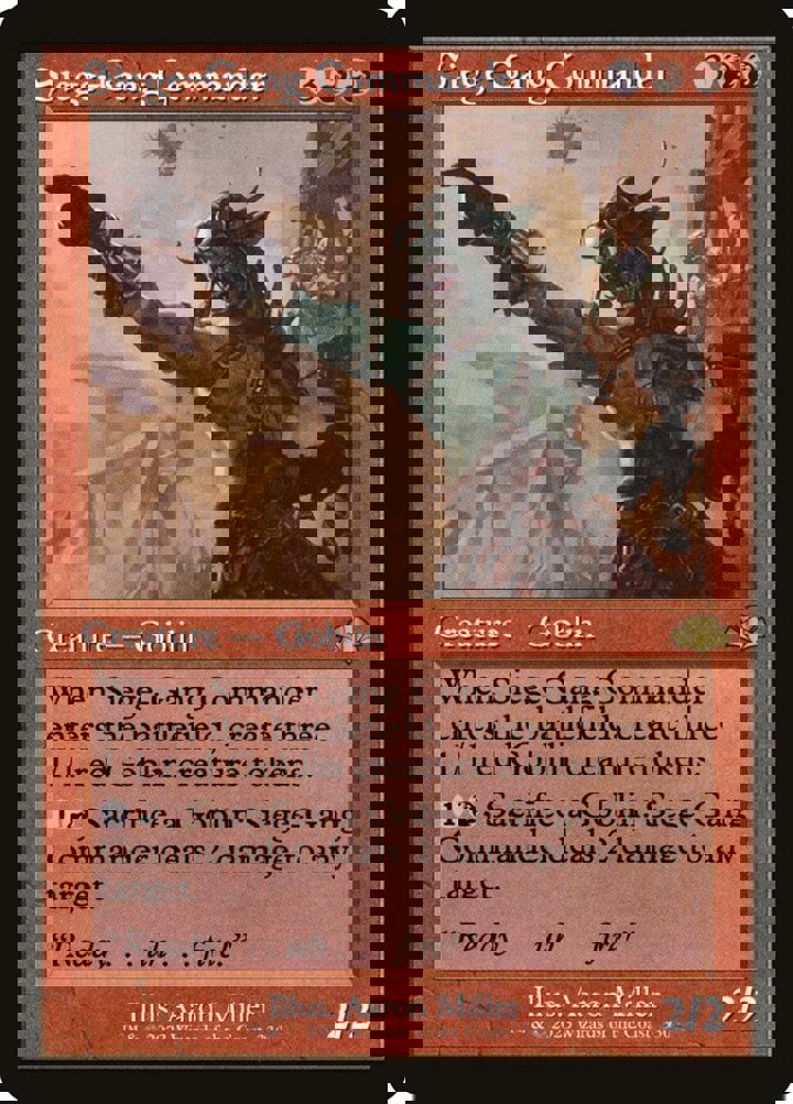 Siege-Gang Commander (V.1)