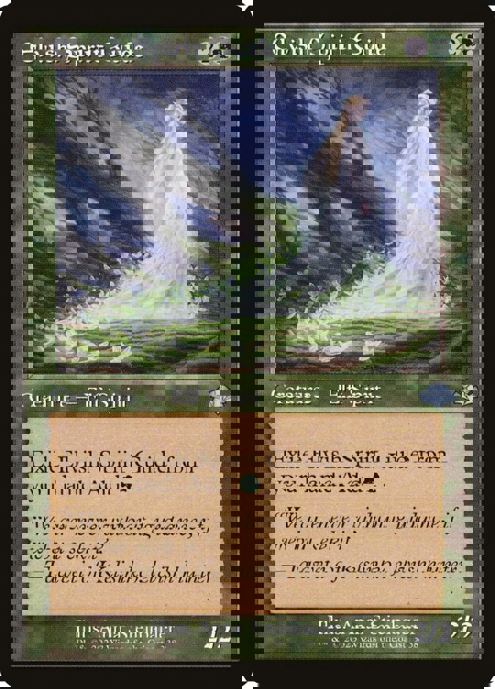 Elvish Spirit Guide