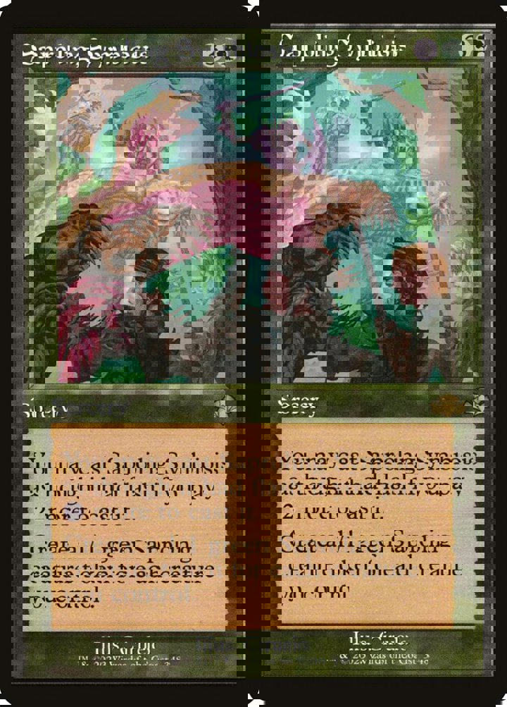 Saproling Symbiosis