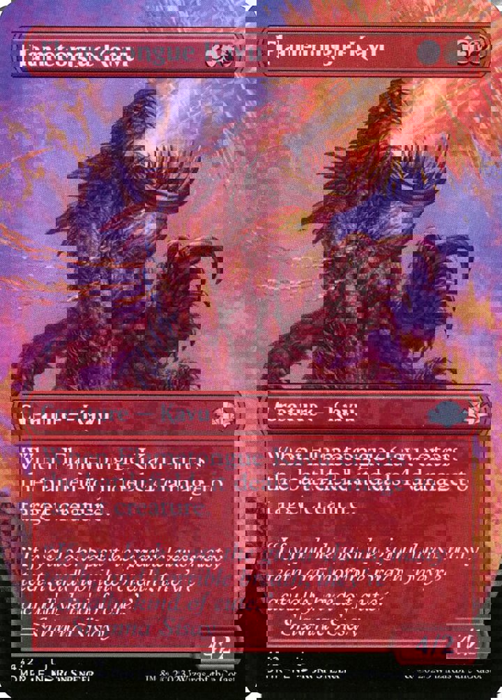 Flametongue Kavu (V.2)