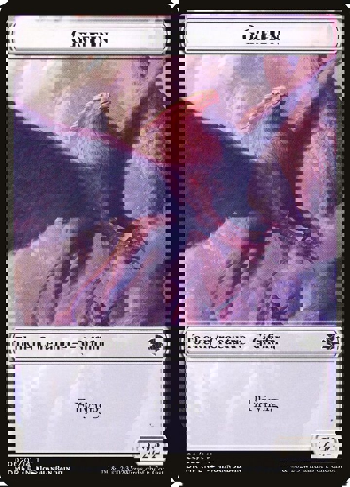Griffin Token (White 2/2)