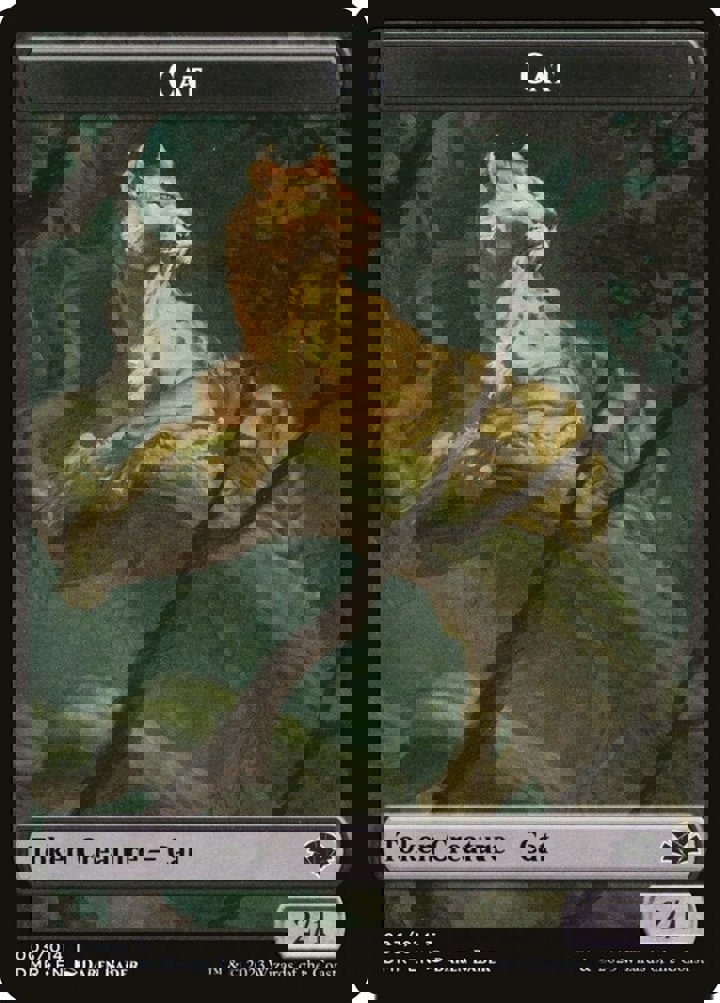 Cat Token (Black 2/1)