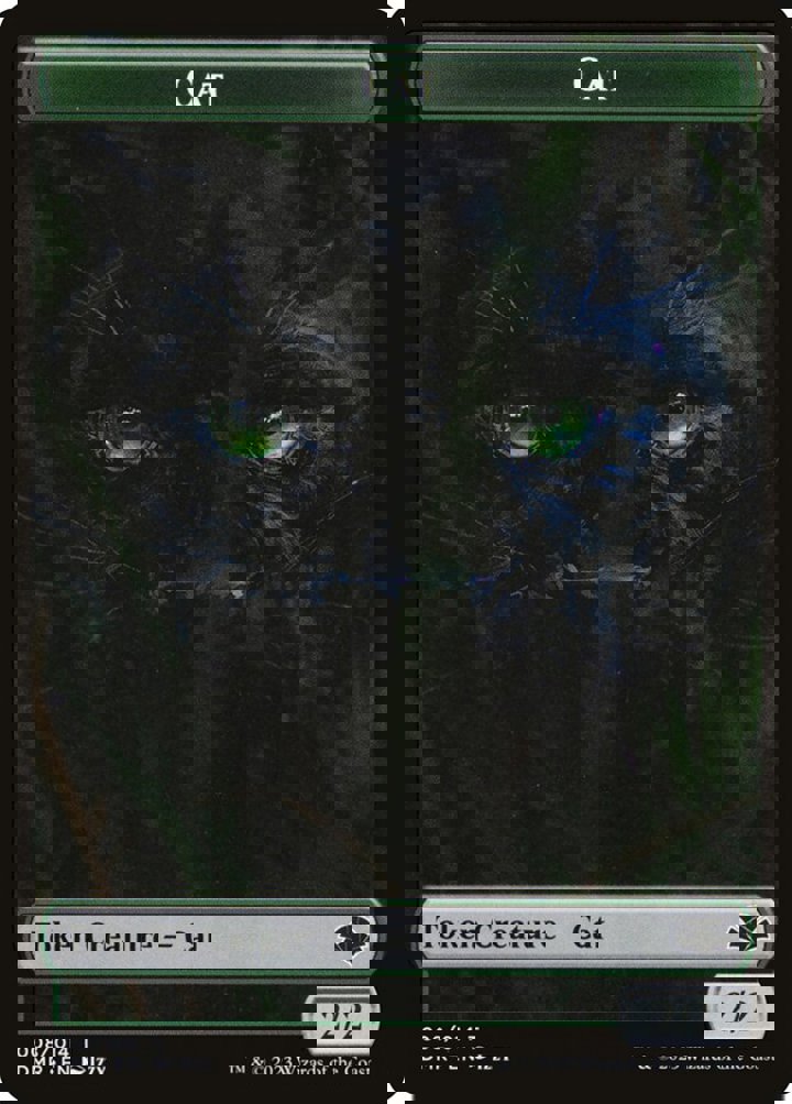 Cat Token (Green 2/2)