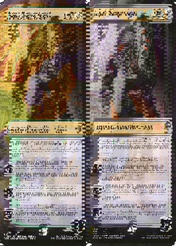Ajani, Sleeper Agent (V.4) Single: Magic: The Gathering Dominaria United: Extras Einzelkarte