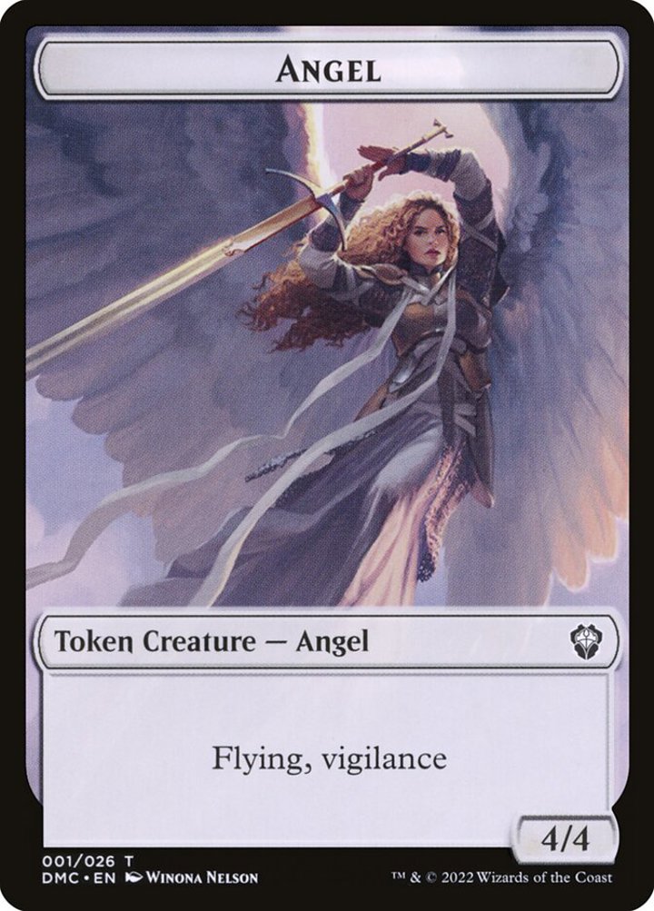 Angel Token (White 4/4 Vigilance)