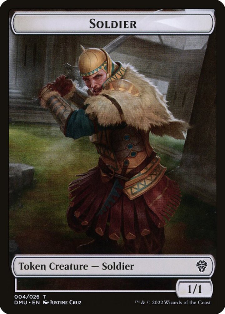 Soldier Token (White 1/1)