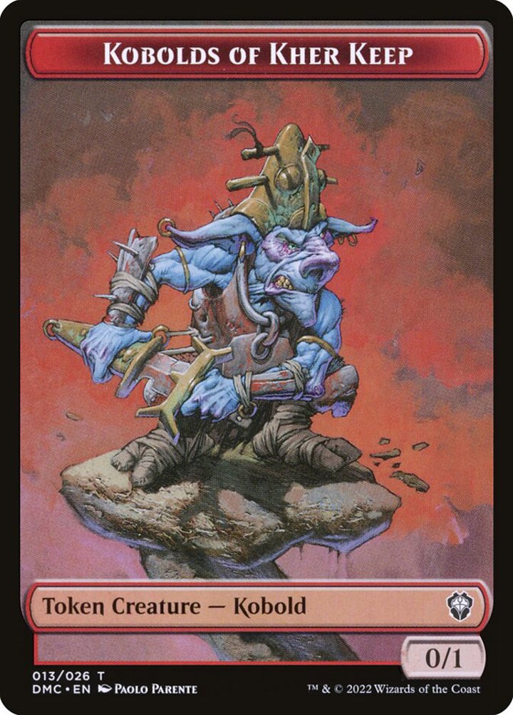 Kobolds of Kher Keep Token (Red 0/1)