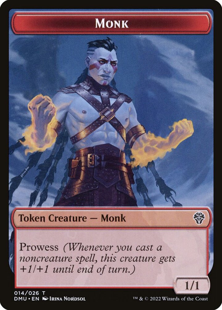 Monk Token (Red 1/1)