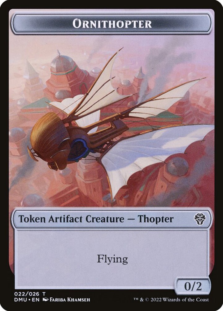 Ornithopter Token (Colorless 0/2)