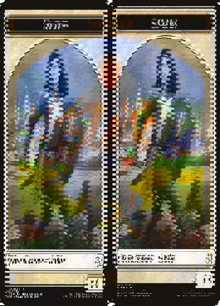 Soldier Token (White 1/1)