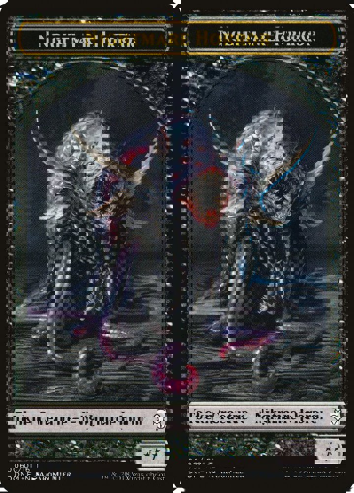 Nightmare Horror Token (Black */*)
