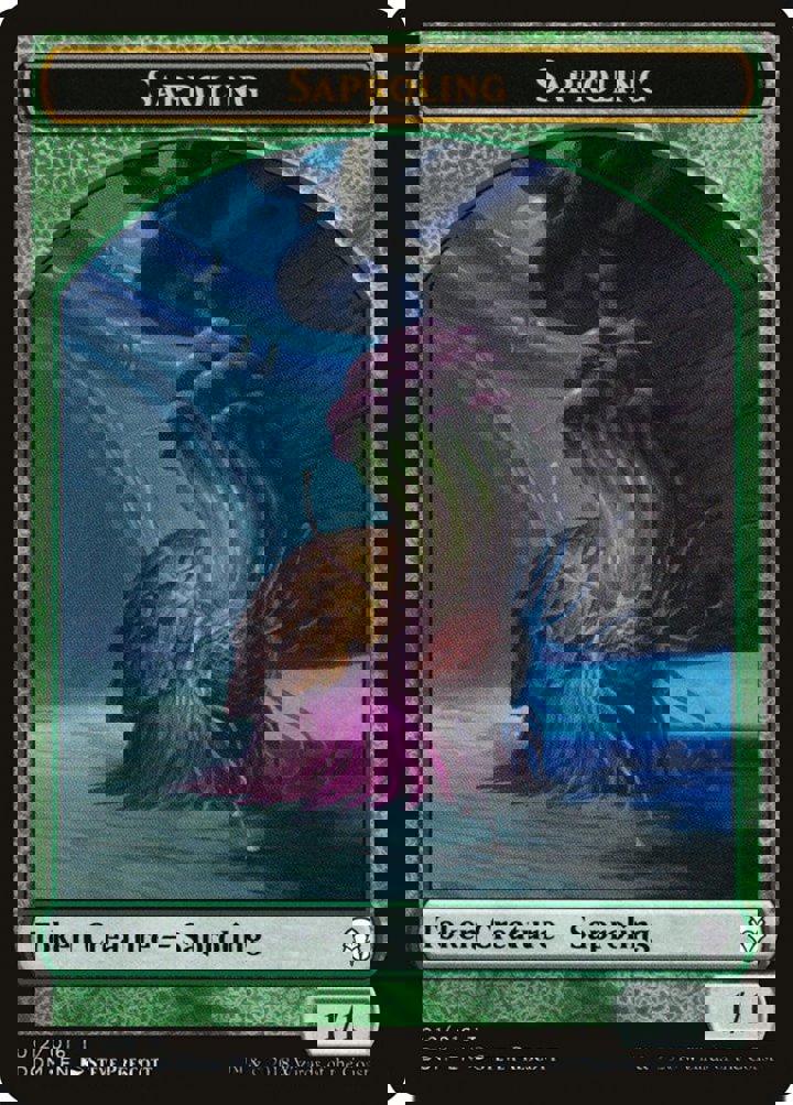 Saproling Token (Green 1/1) (V.2)