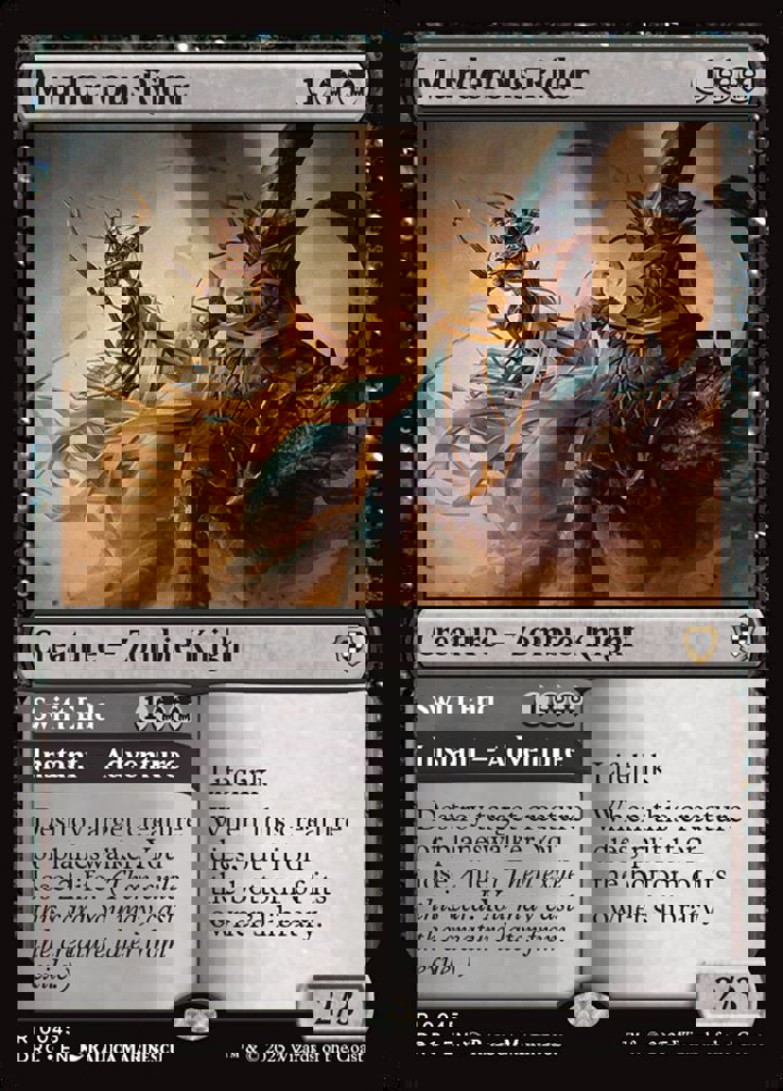 Murderous Rider // Swift End