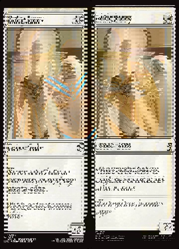 Binding Mummy
