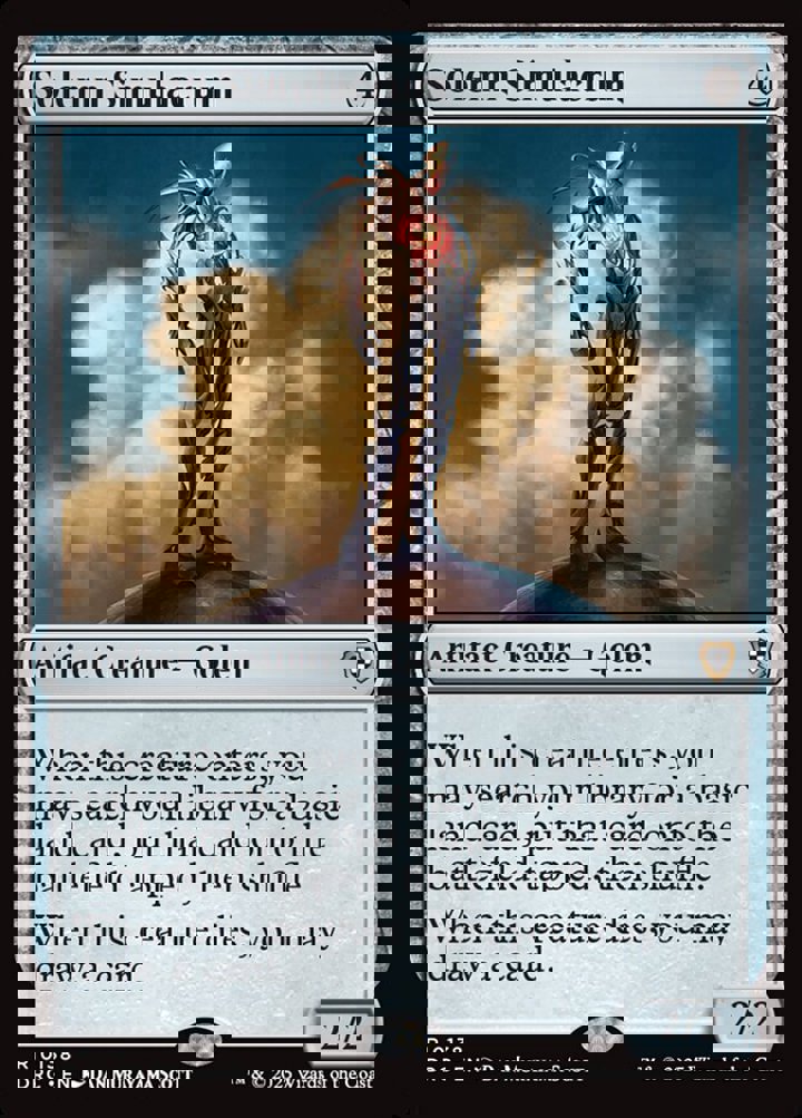 Solemn Simulacrum