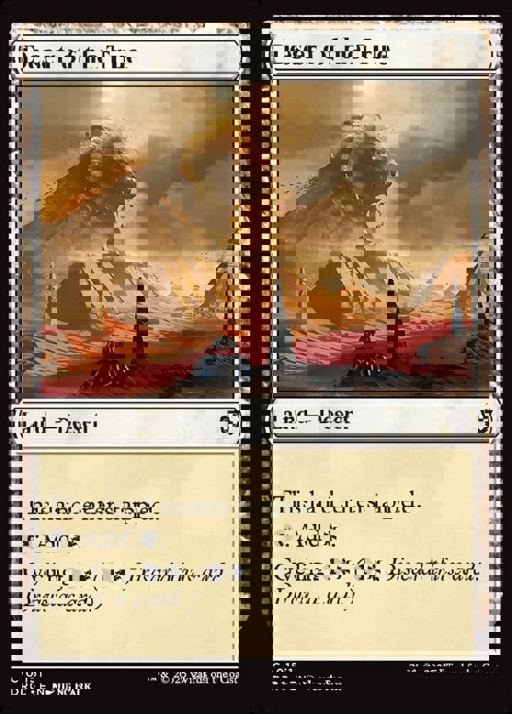 Desert of the True