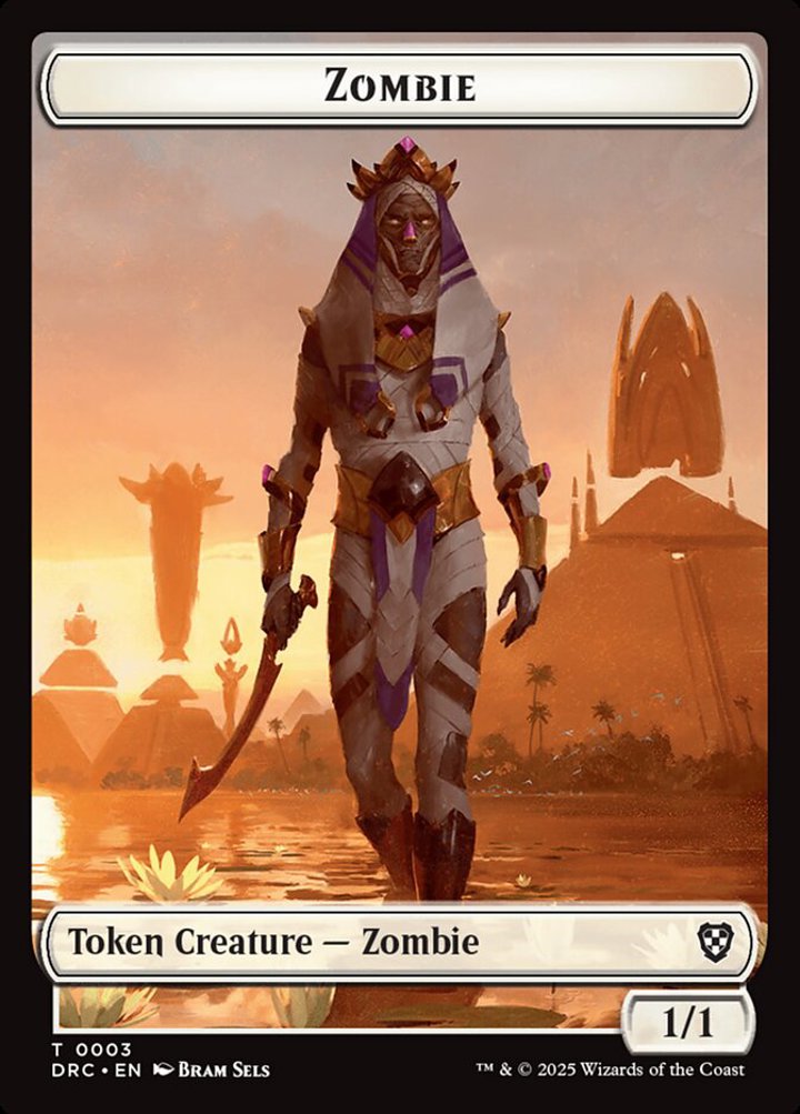 Zombie Token (W 1/1) // Champion of Wits Token