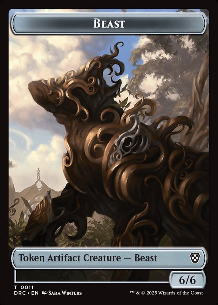 Beast Token (G 3/3) // Beast Token (A 6/6)