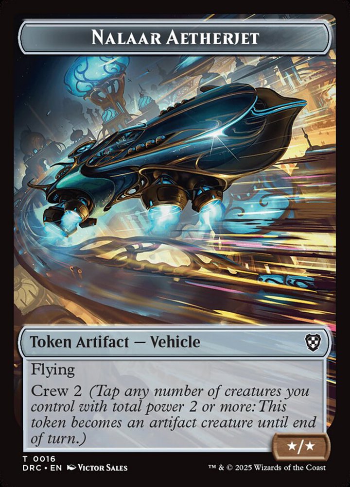 Construct Token (A 4/4) // Nalaar Aetherjet Token (A */*)