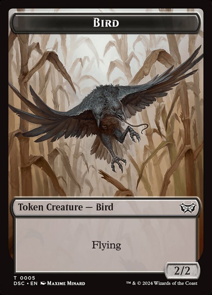 Demon Token (B 5/5) // Bird Token (B 2/2)