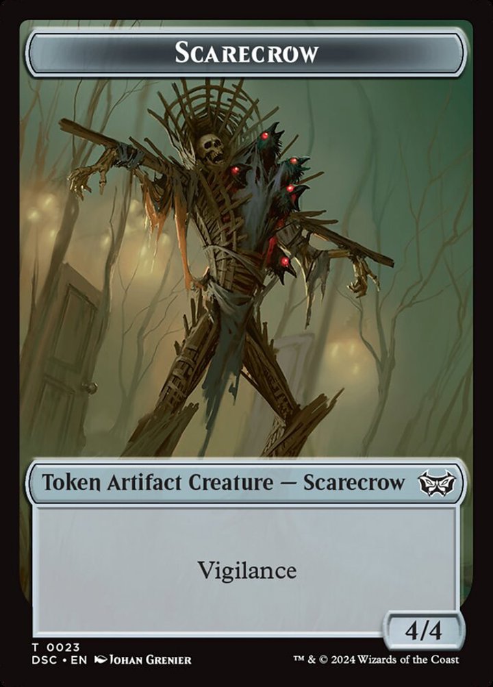 Human Soldier Token (W 1/1) // Scarecrow Token (A 4/4)