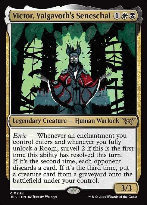 Victor, Valgavoth's Seneschal