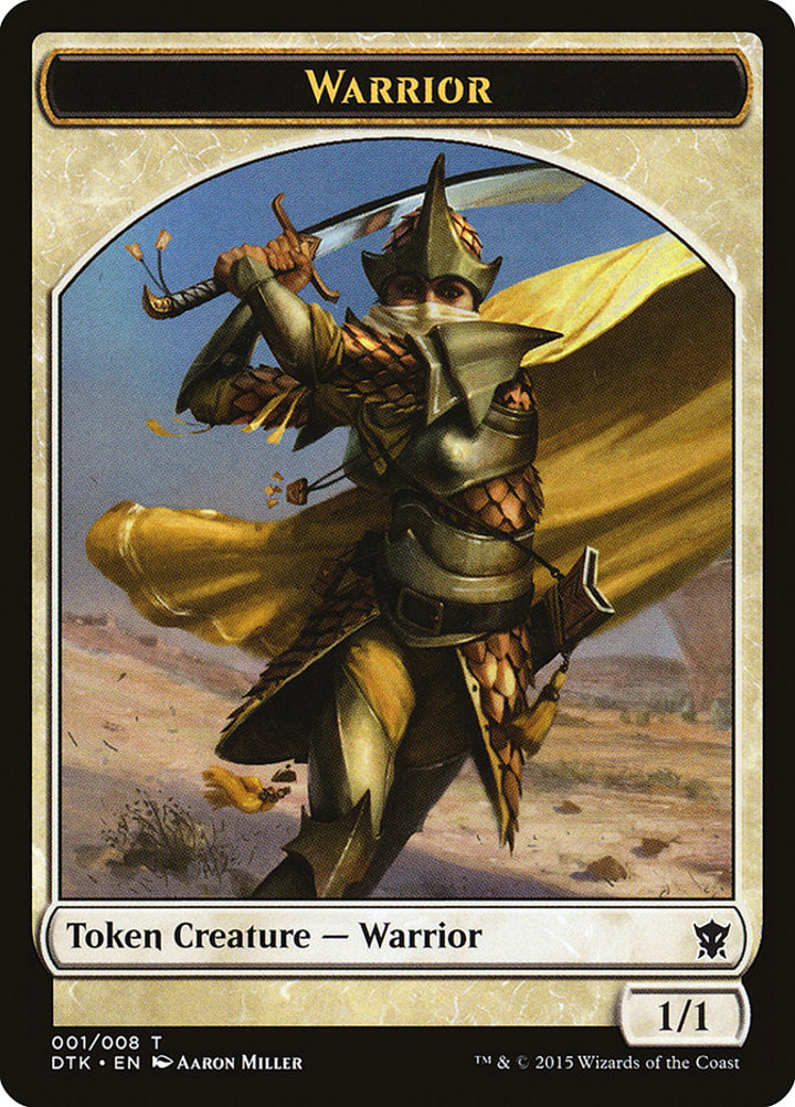 Warrior Token (White 1/1)