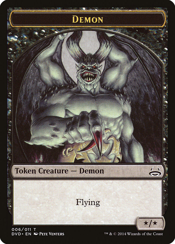 Demon Token (Black */*)
