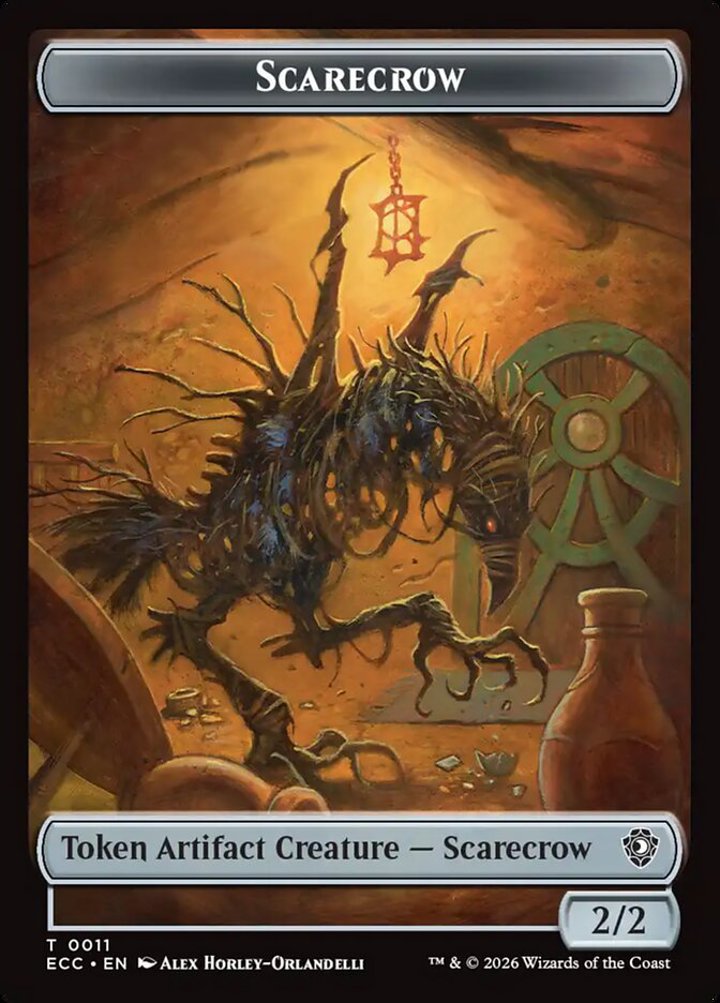 MTG Snake Token (G 1/1 Deathtouch) // Scarecrow Token (A 2/2): Magic ...