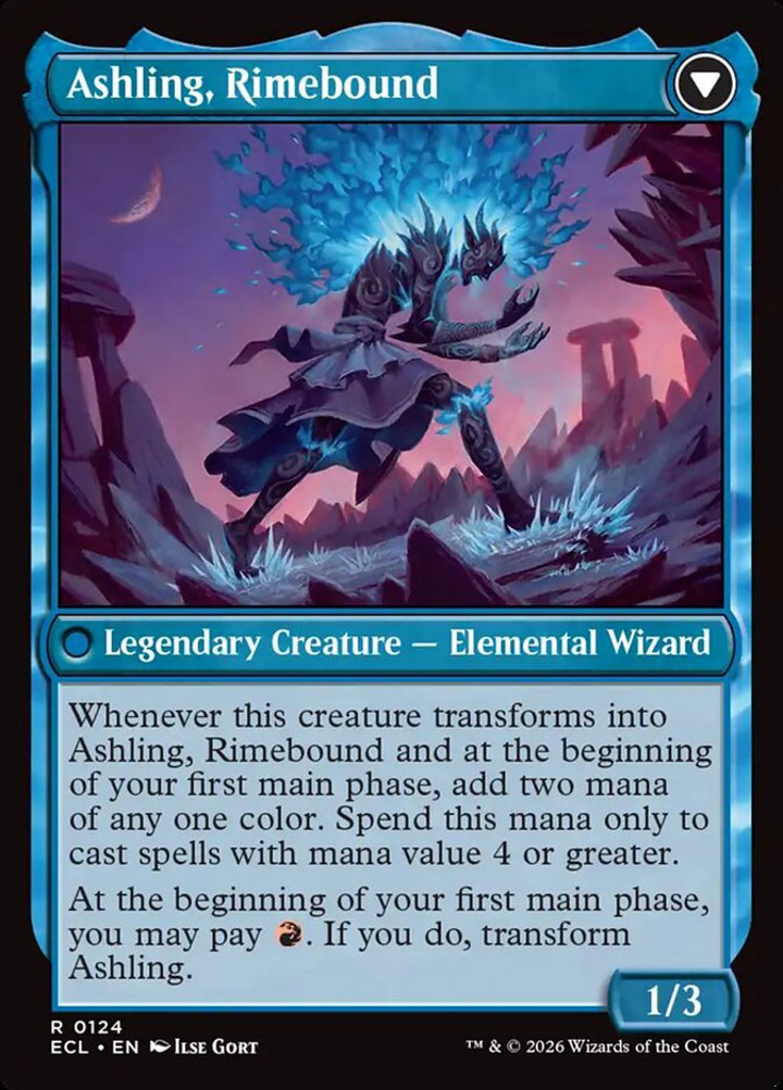 Ashling, Rekindled // Ashling, Rimebound