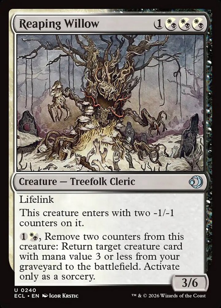 Reaping Willow