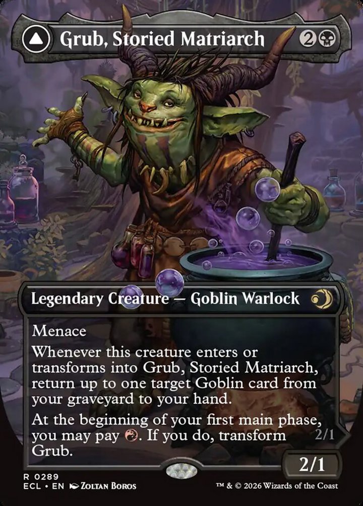Grub, Storied Matriarch // Grub, Notorious Auntie