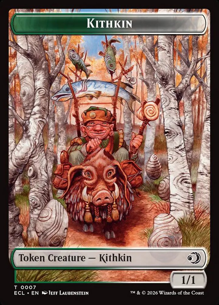 Elf Token (BG 2/2) // Kithkin Token (GW 1/1)