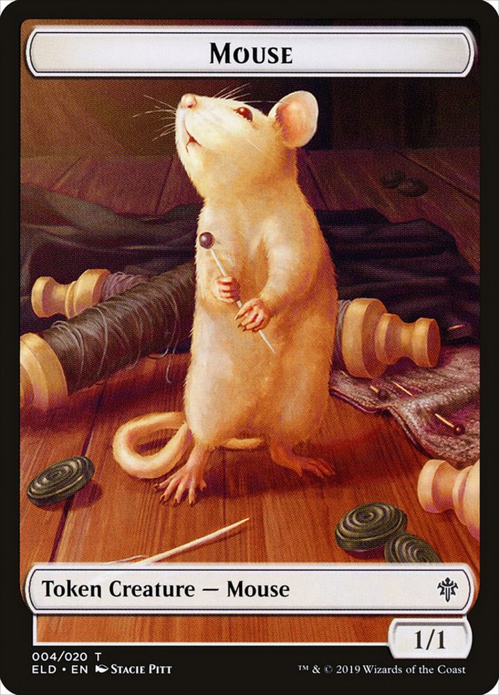 Mouse Token (White 1/1)