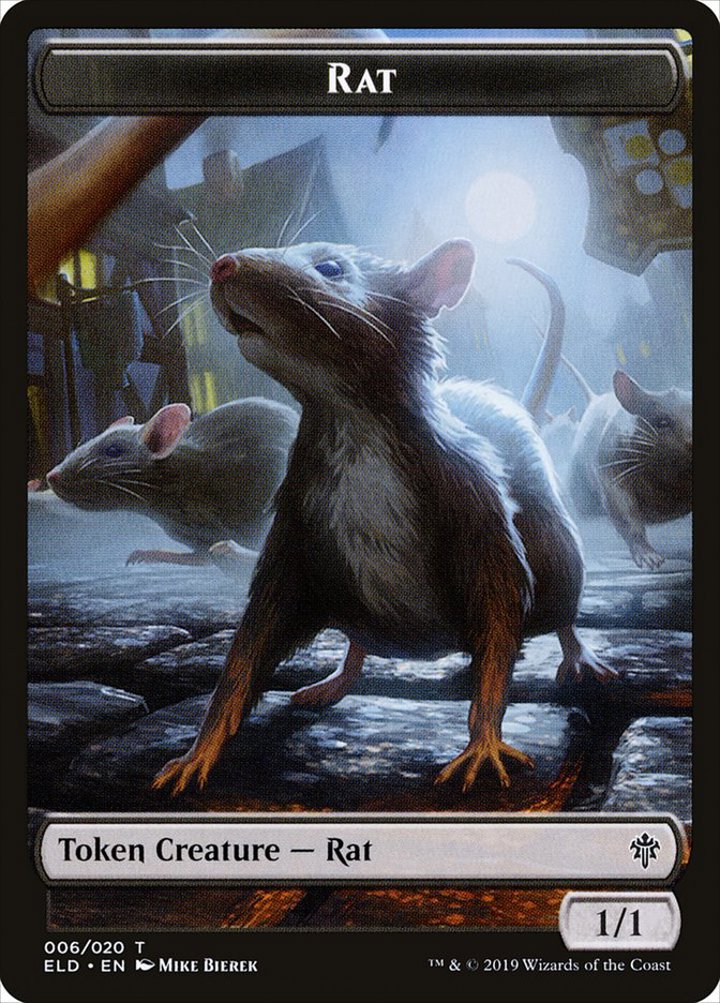 Rat Token (Black 1/1)