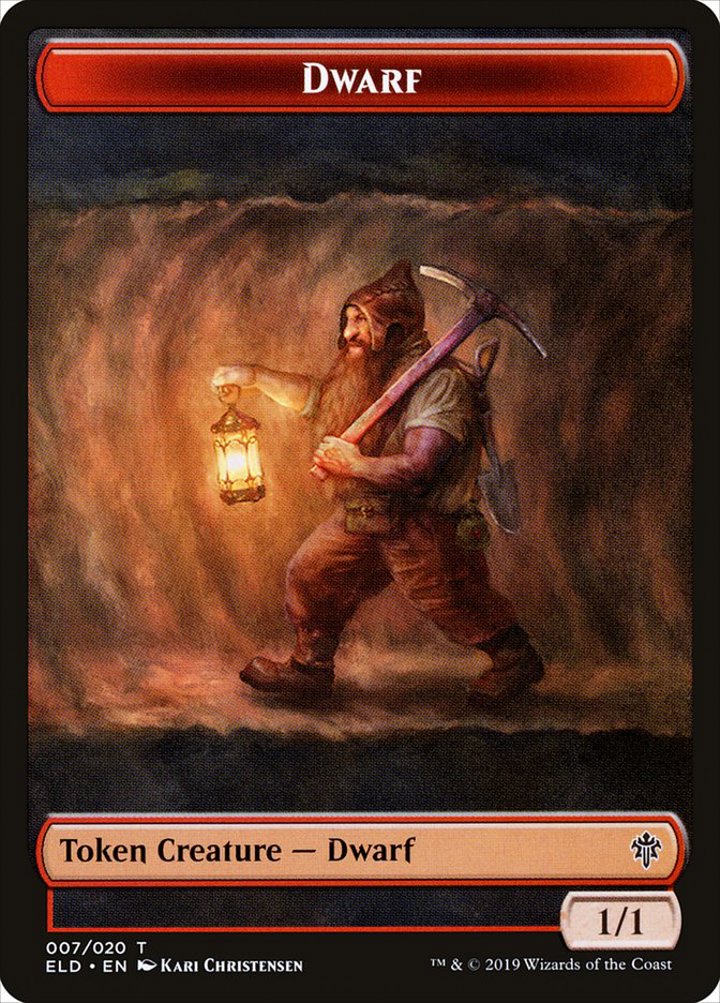 Dwarf Token (Red 1/1)