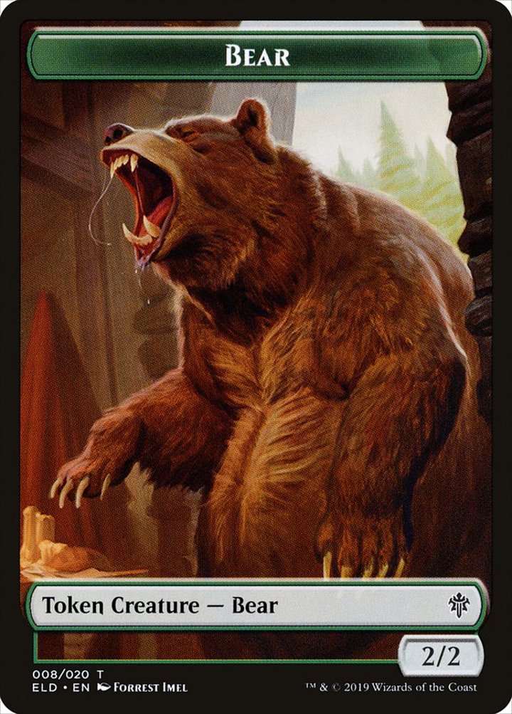 Bear Token (Green 2/2)