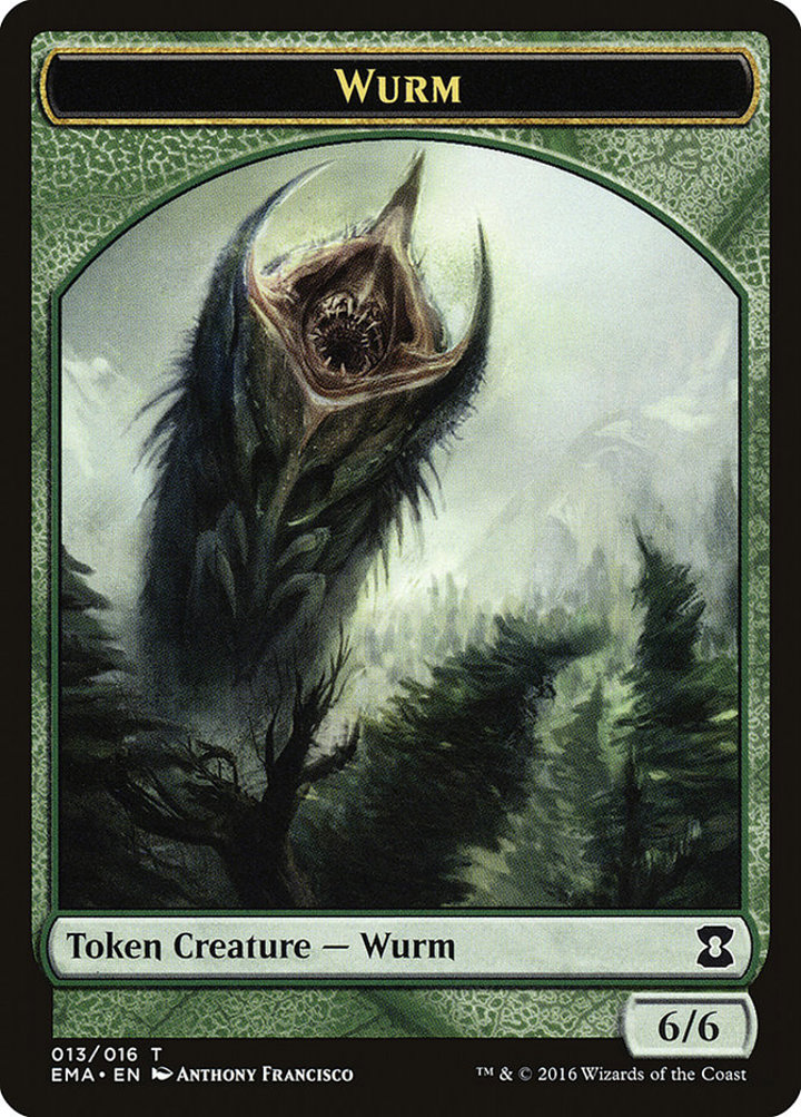 Wurm Token (Green 6/6)