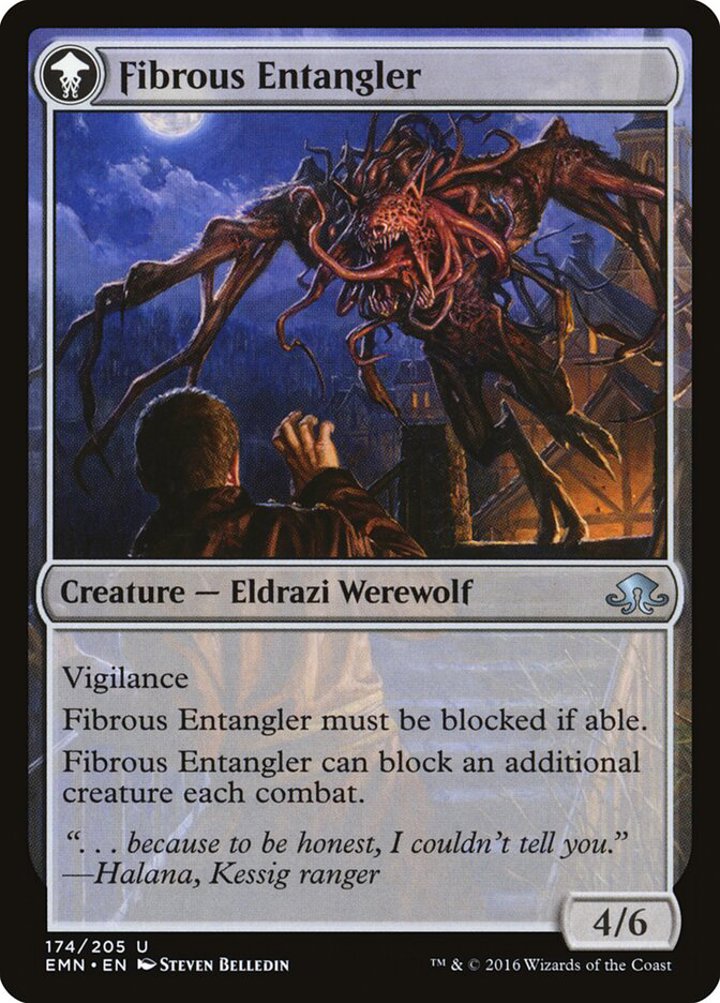 Tangleclaw Werewolf / Fibrous Entangler