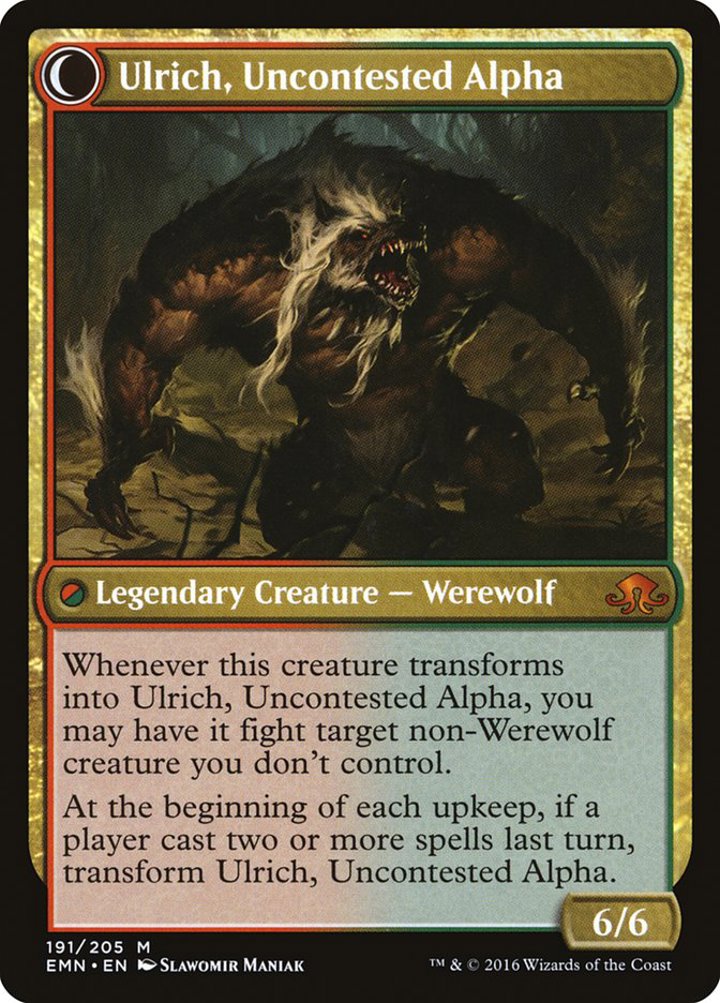 Ulrich of the Krallenhorde / Ulrich, Uncontested Alpha