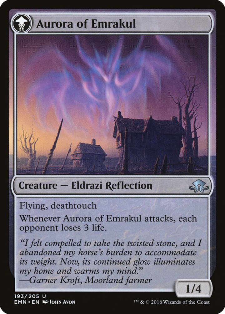Cryptolith Fragment / Aurora of Emrakul