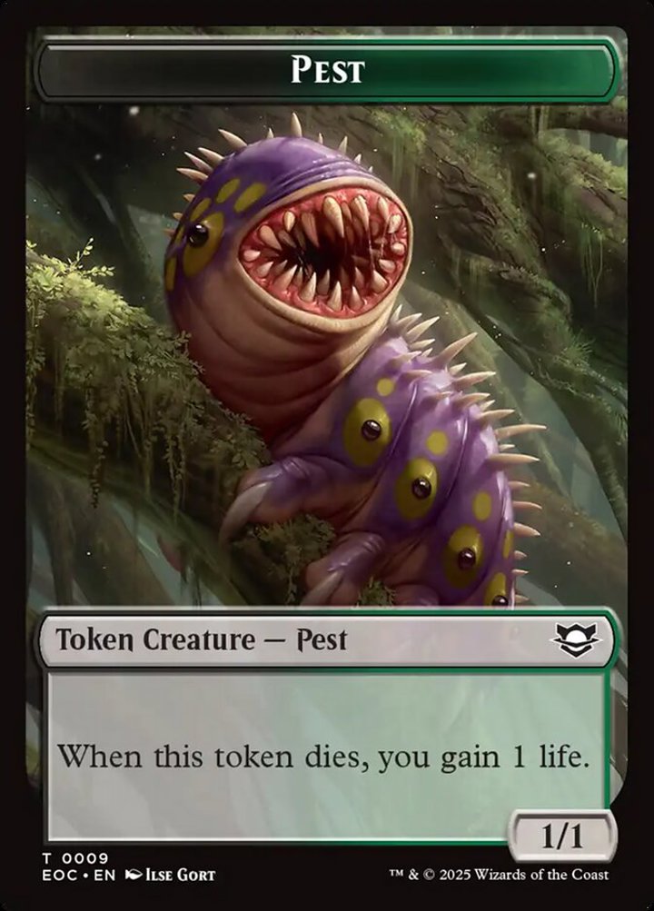 Copy Token // Pest Token (BG 1/1)