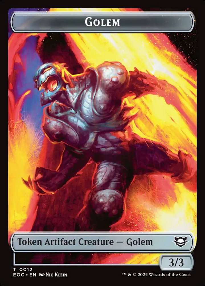 Copy Token // Golem Token (A 3/3)