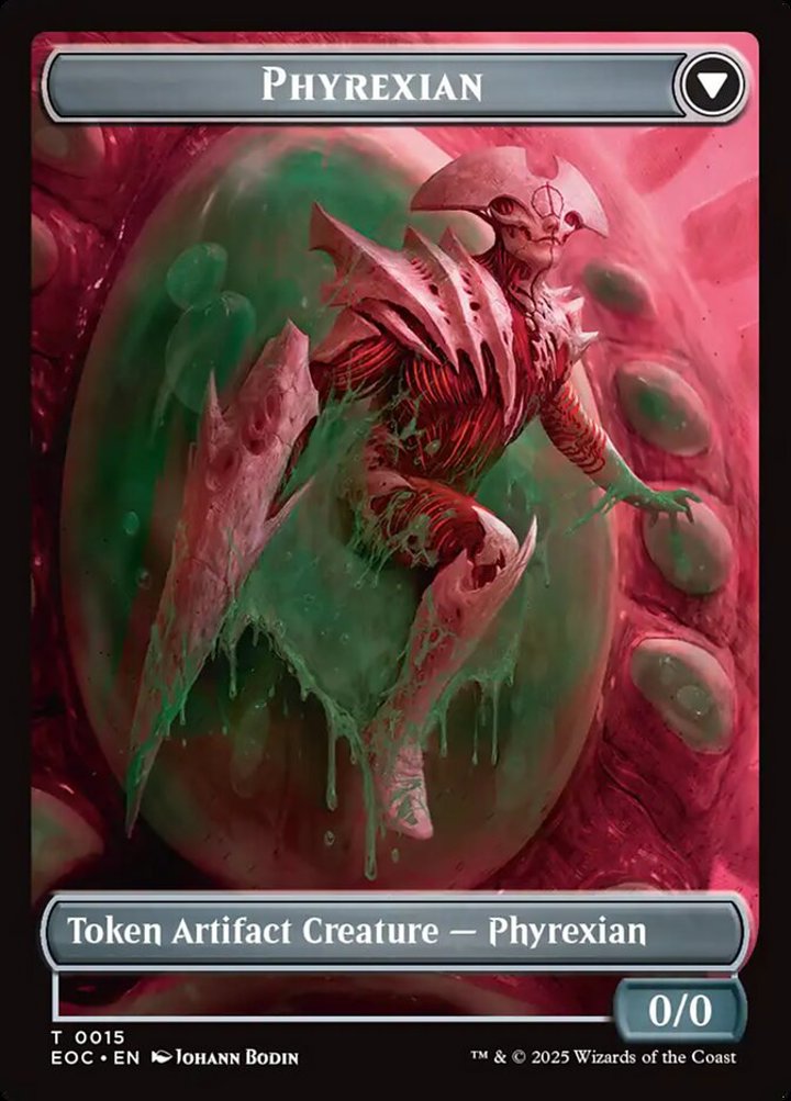 Incubator Token // Phyrexian Token (A 0/0)