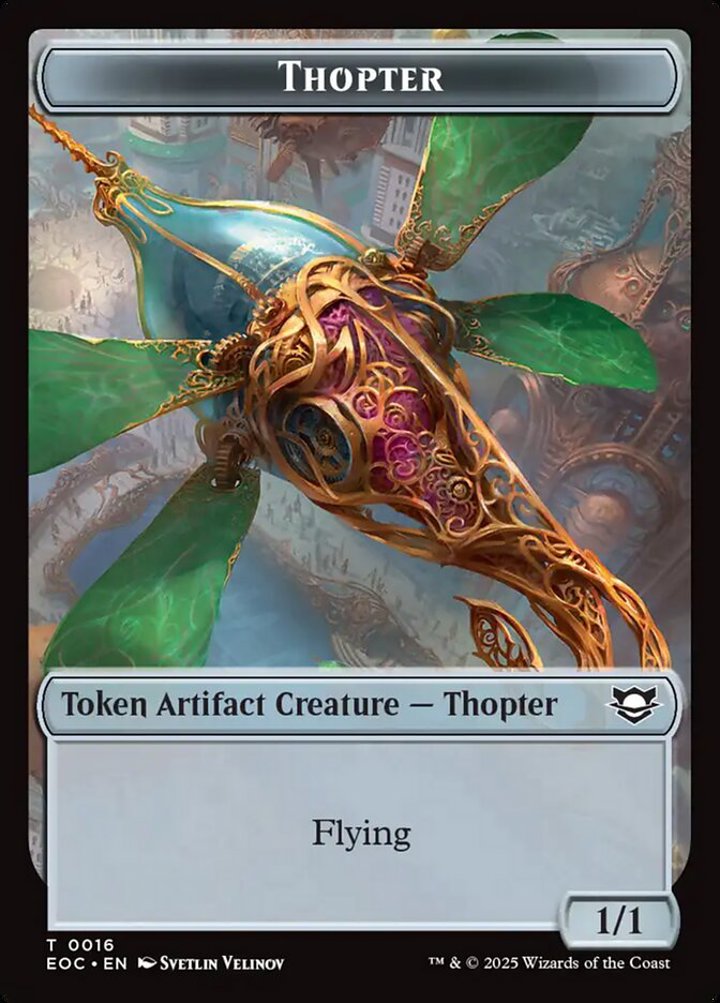 Beast Token (G 4/4) // Thopter Token (A 1/1)
