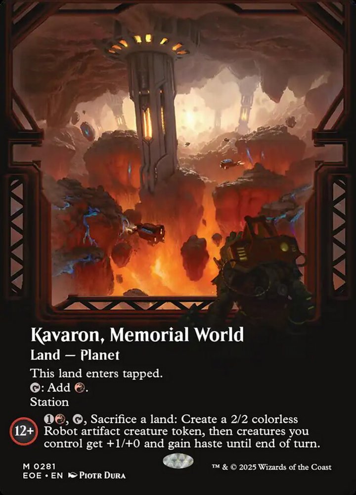 Kavaron, Memorial World (V.1)