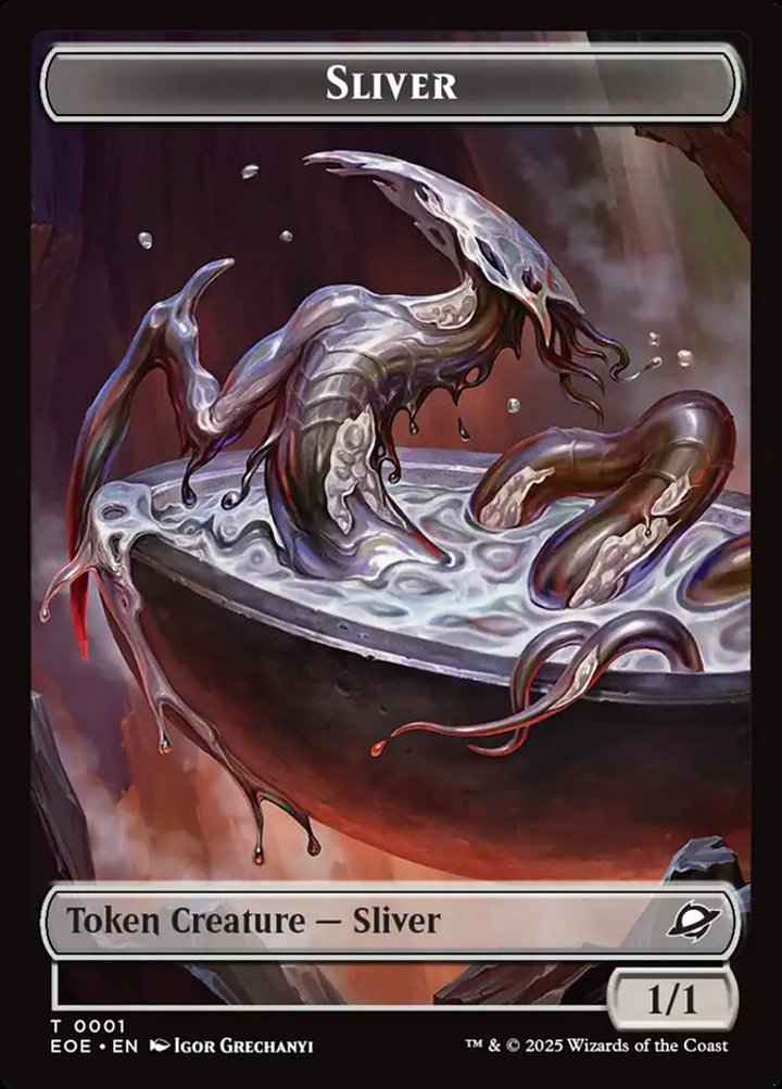 Sliver Token (C 1/1) // Robot Token (A 2/2)