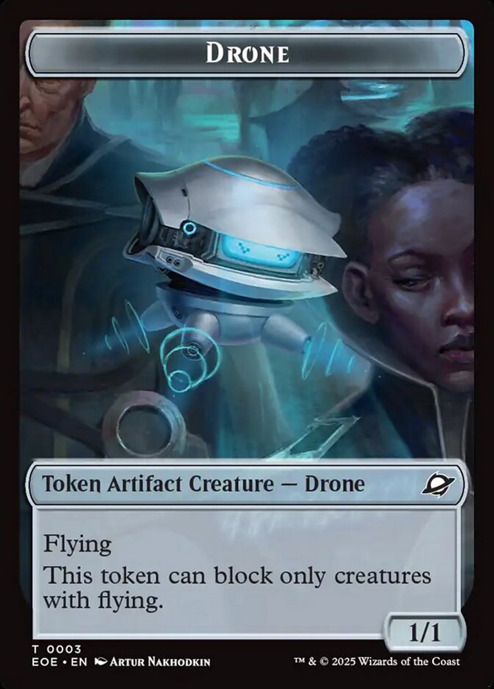Lander Token // Drone Token (A 1/1) (V.1)