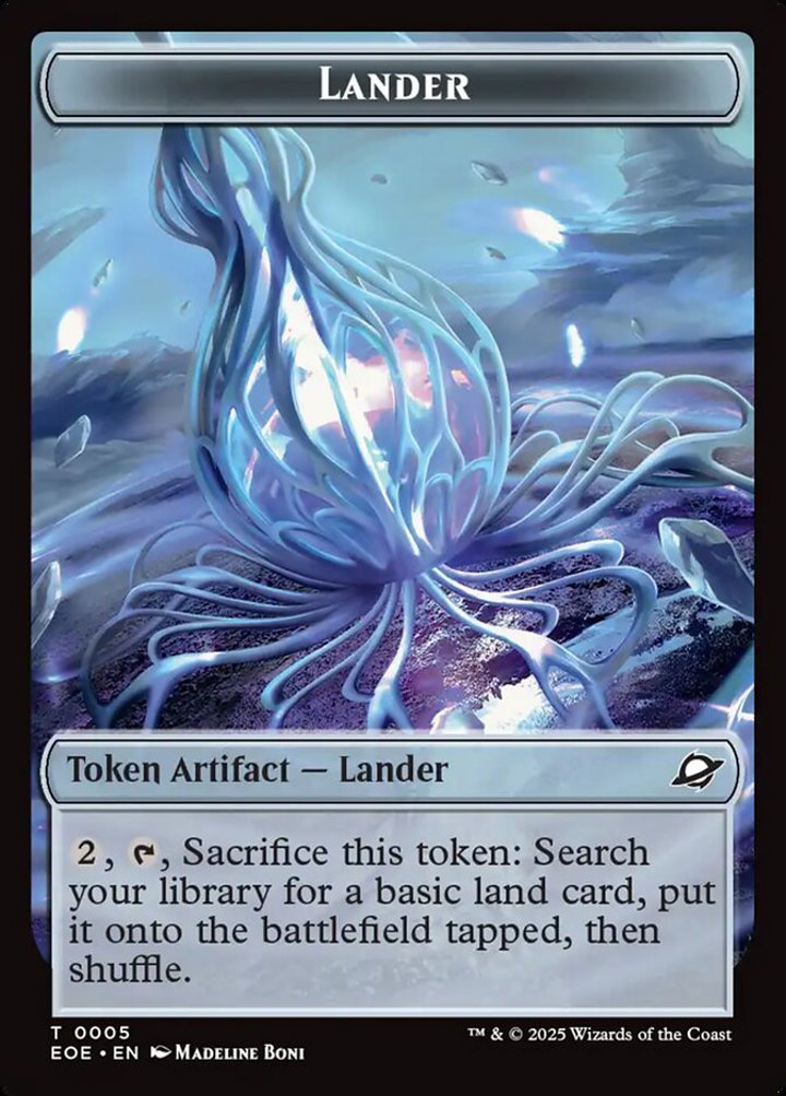 Lander Token // Drone Token (A 1/1) (V.1)